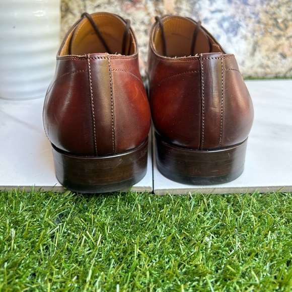 Magnanni 'Merrion' Medallion Cognac 
Toe Derby size 8 men - Picture 8 of 9